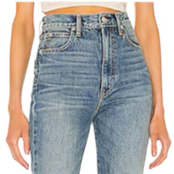 NWT SLVRLAKE Beatnik High Rise Slim Fit in Crosby Size 28 Revolve - Picture 3 of 14